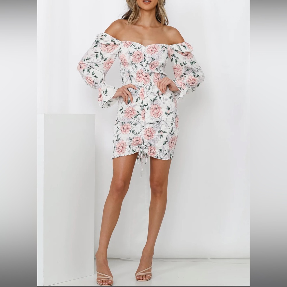 Aperol Hour Dress White